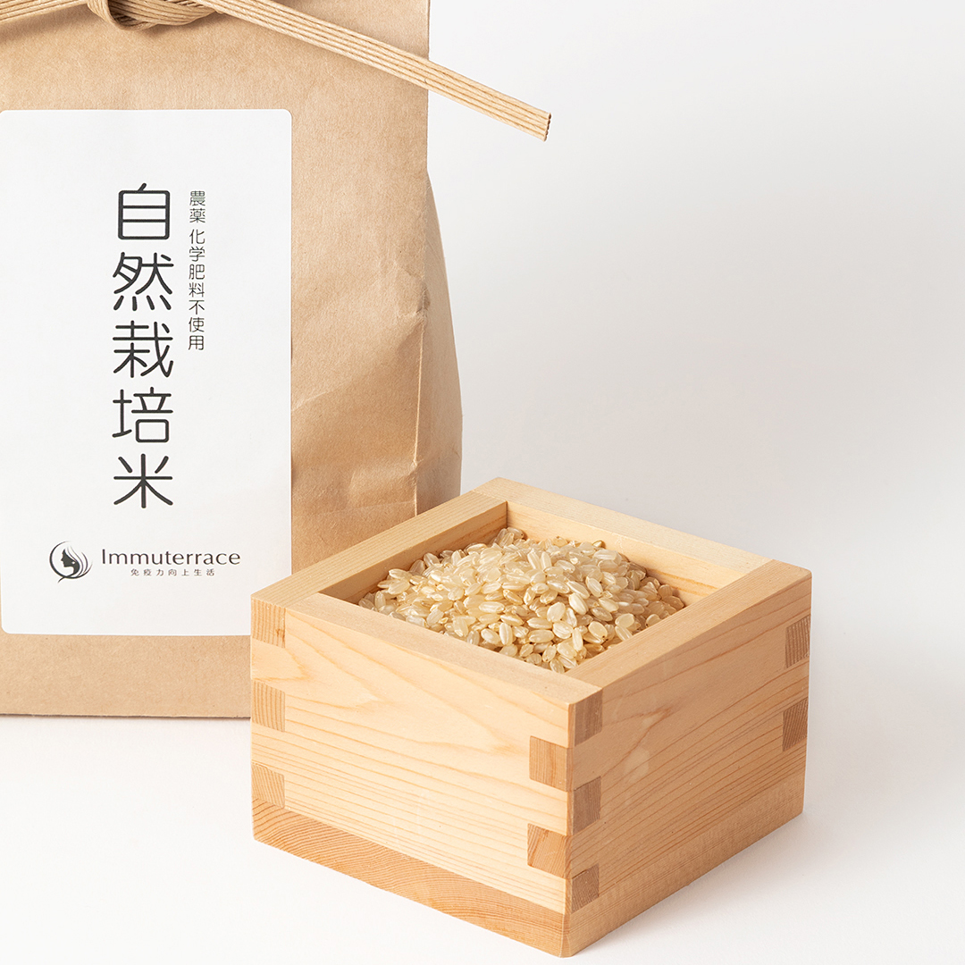 令和5年新米 自然栽培米亀の尾 玄米10kg×2 農薬不使用・肥料不使用 - 米